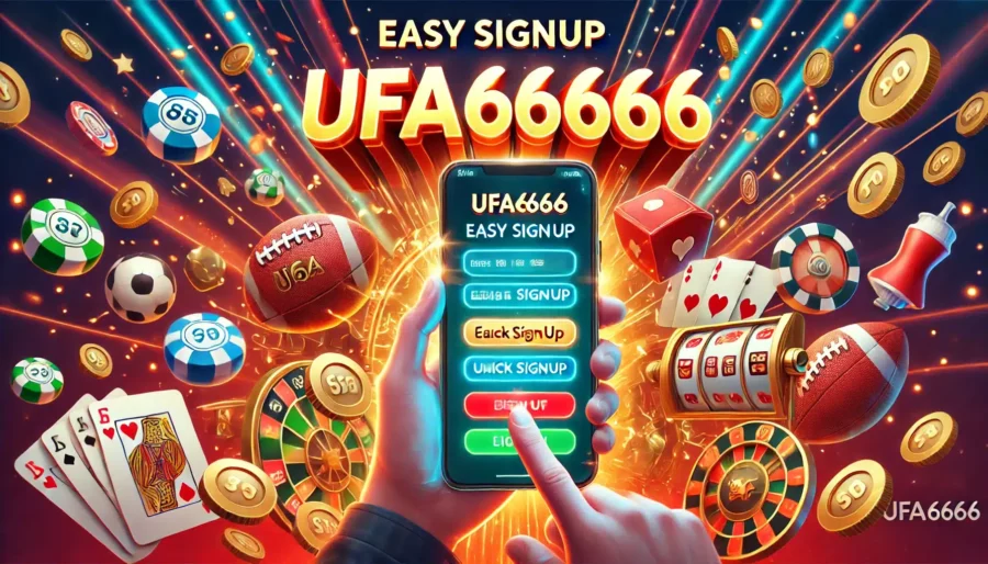 สมัครง่ายนิดเดียว สนุกยิ่งกว่าใครที่ ufa6666!